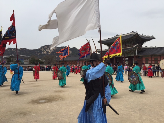 Gyeongbokgung Palace guards