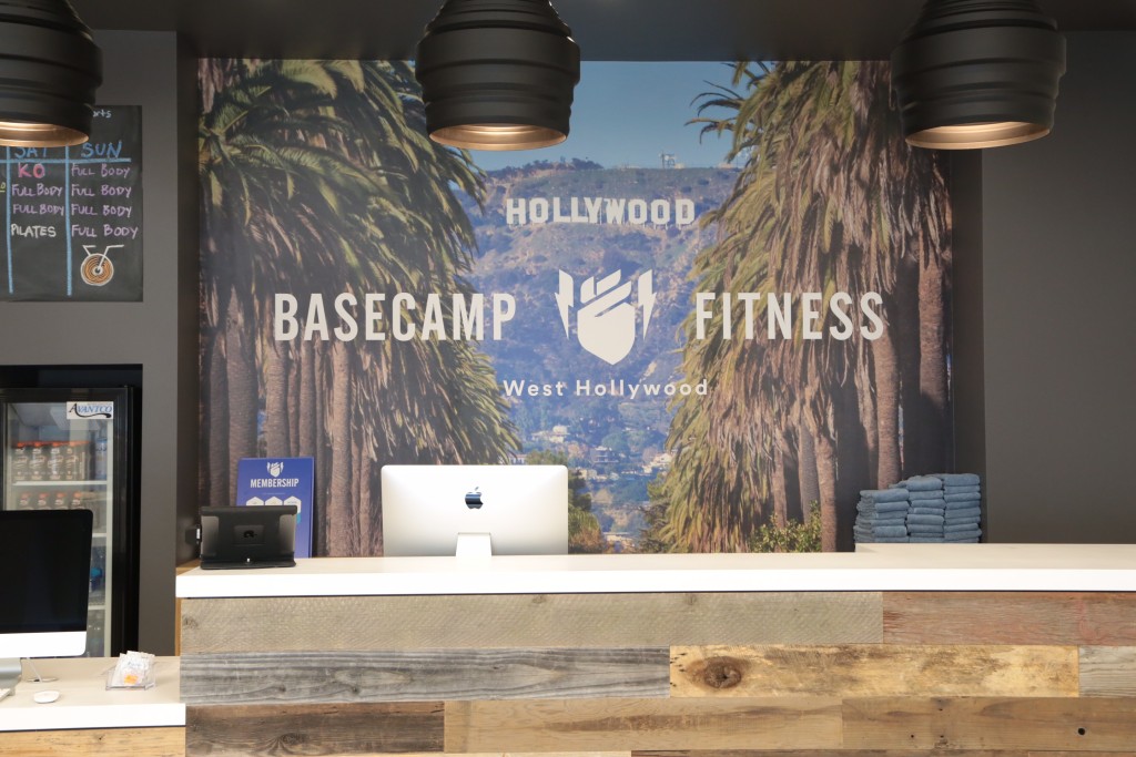 BASECAMP FITNESS counter