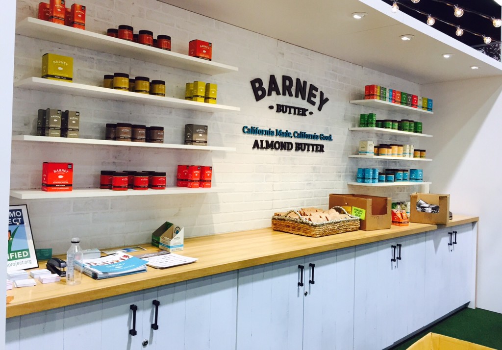 Barney Butter at the NATURAL PRODUCTS EXPO