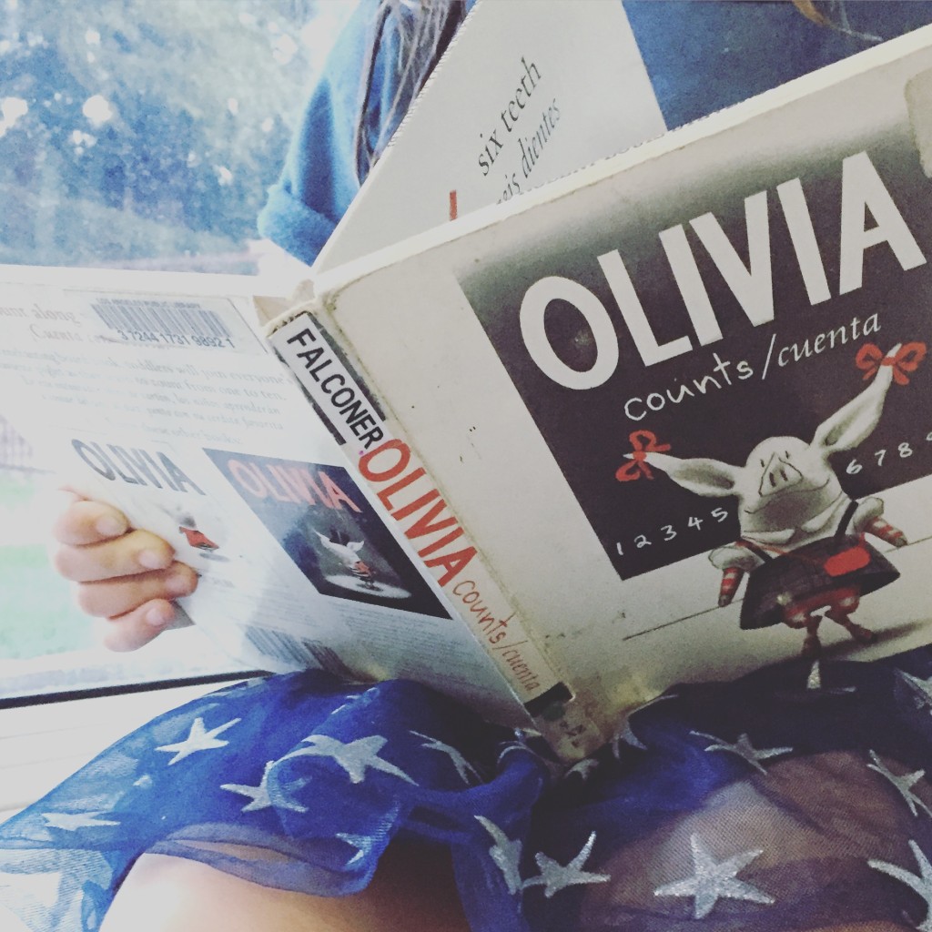 person reading Olivia Counts one of the BOOKS TO READ IN YOUR LIFETIME