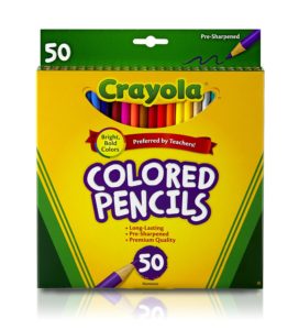 CRAYOLA COLORED PENCILs