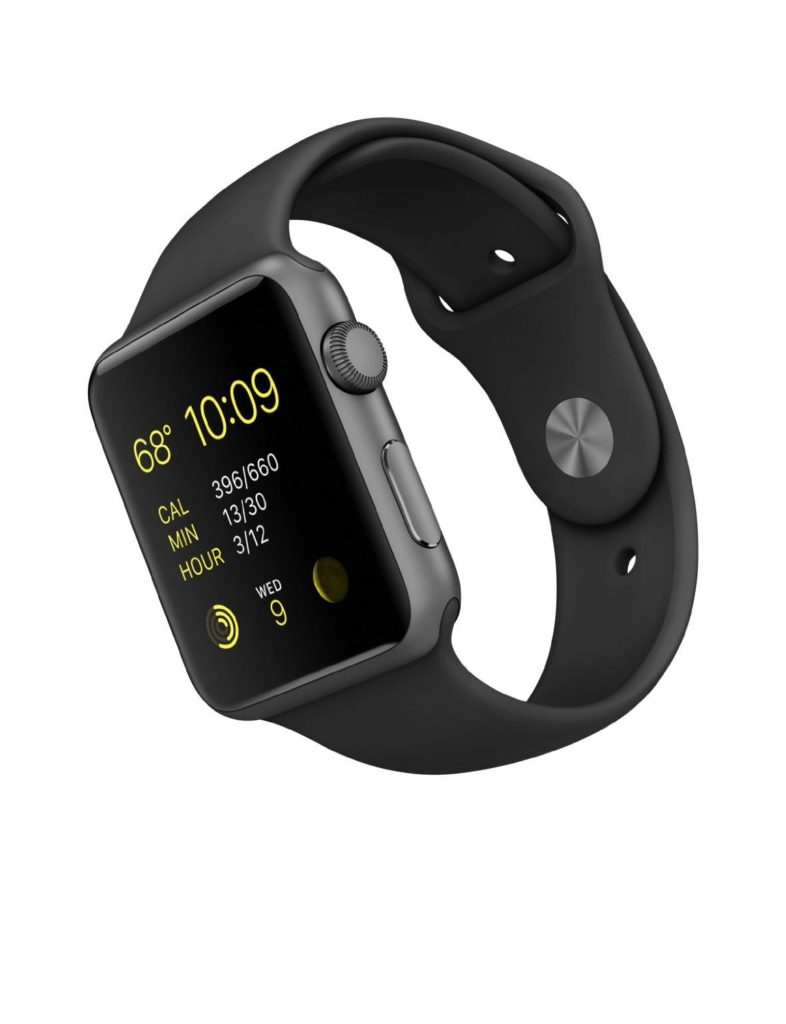 black apple smart watch