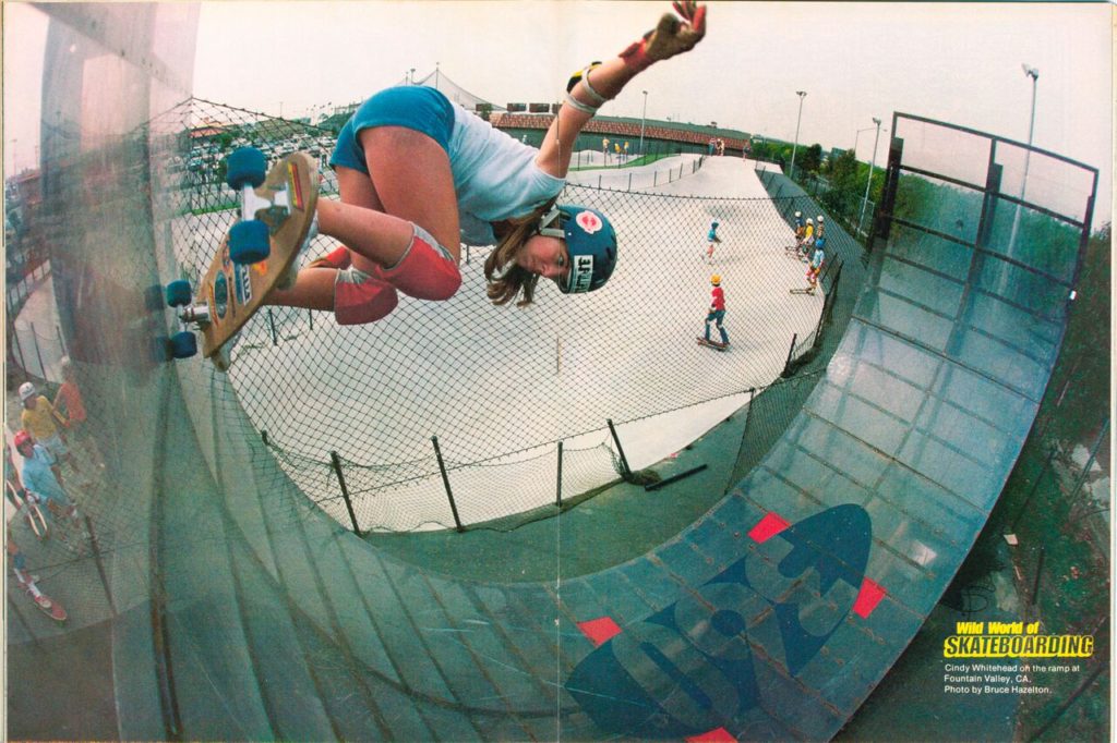 PRO SKATER CINDY WHITEHEAD