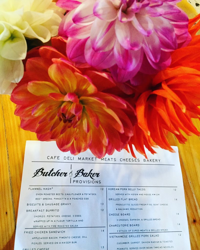SEATTLE CITY GUIDE - Butcher and Baker Provisions Menu