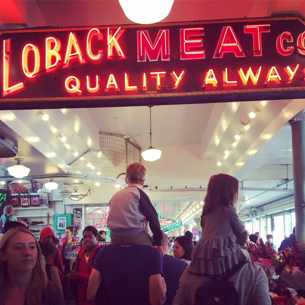 PIKE PLACE MARKET:  A FUN, PREREQUISITE STOP