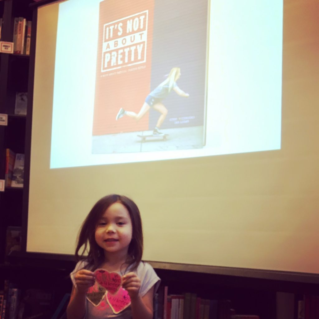 kit at book event: it's not about pretty