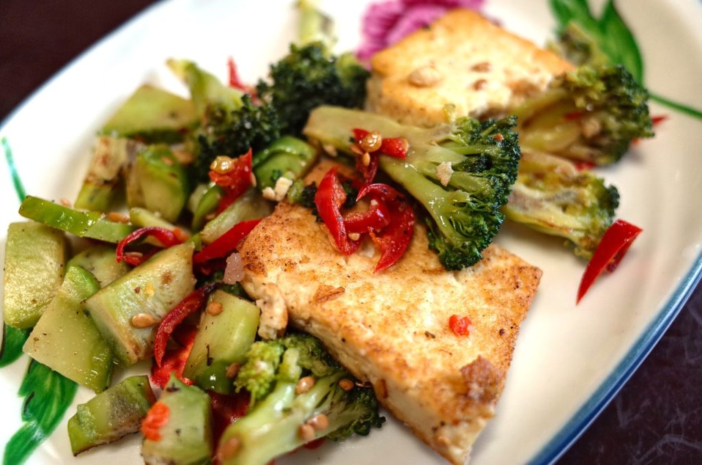 PAN FRIED SOFT TOFU