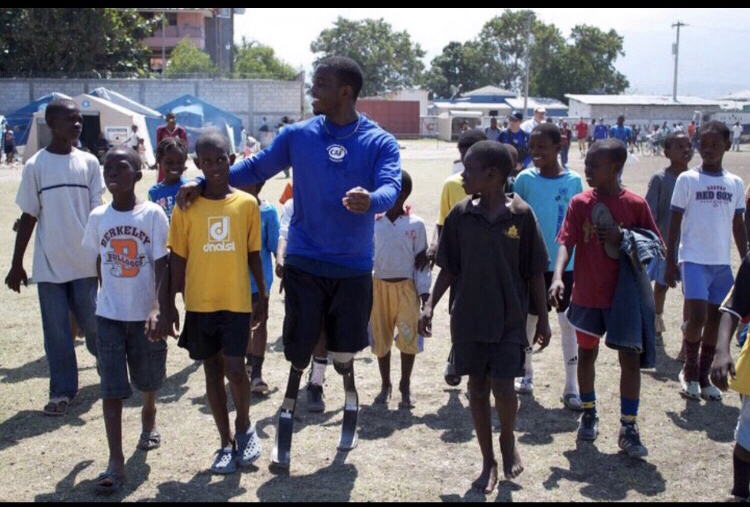 Born with no legs to stand on, he was told by doctors that he would never walk a day in his life