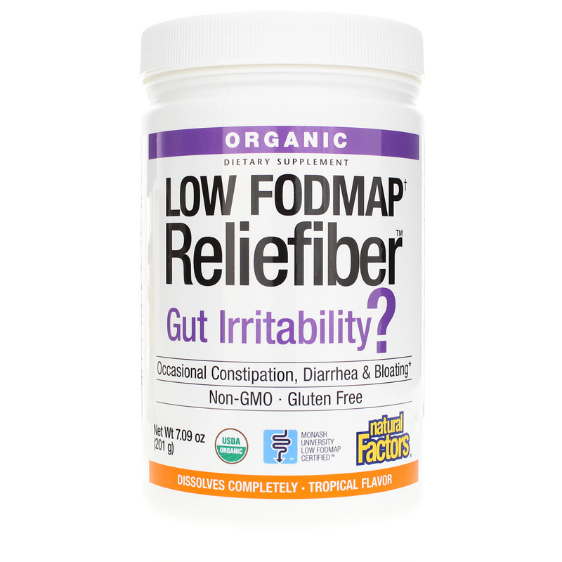 NATURAL FACTORS ORGANIC LOW FODMAP RELIEFIBER