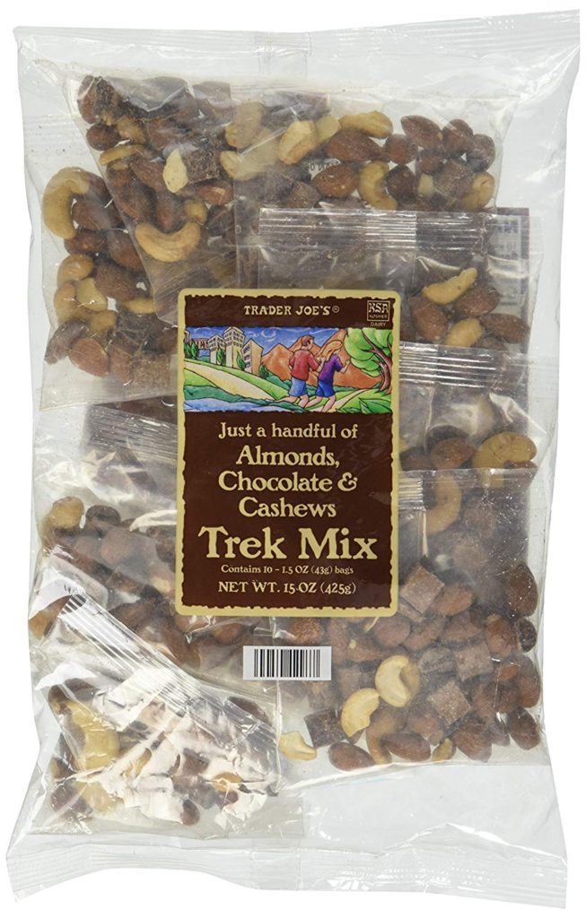 TRAIL MIX FROM TRADER JOES