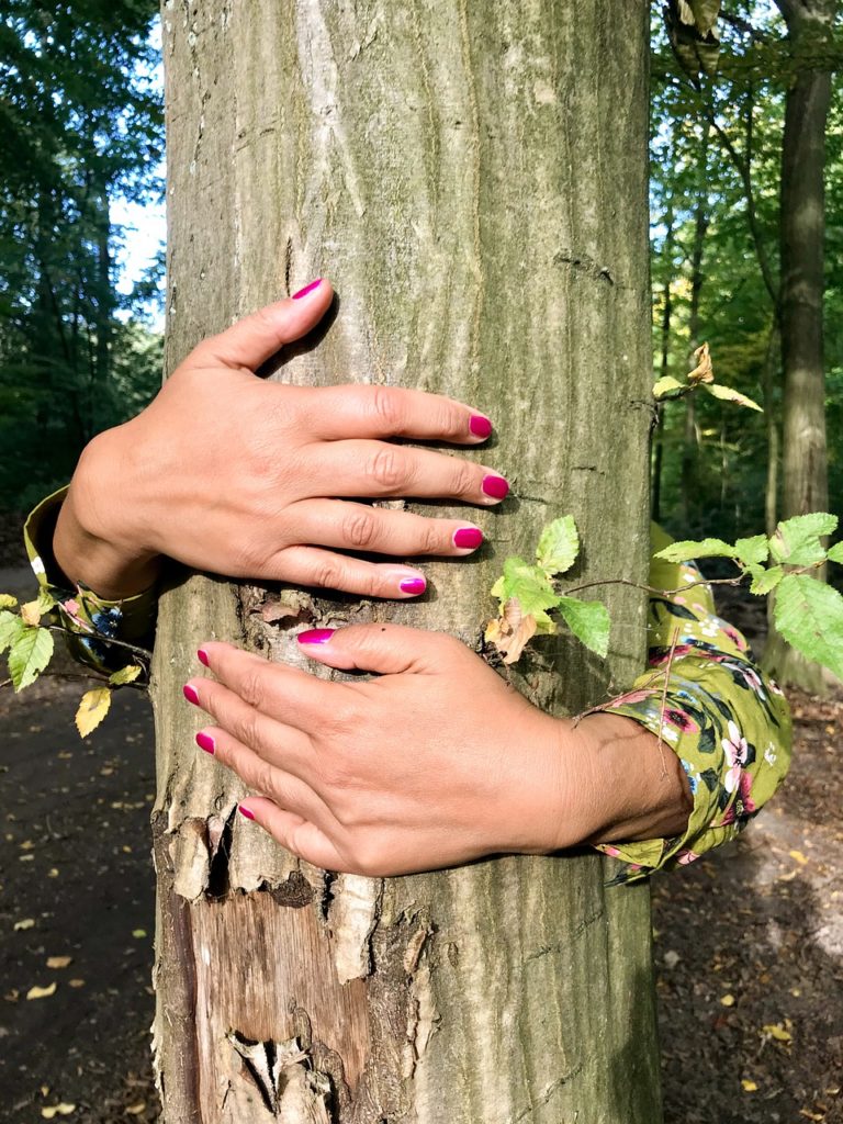 HOW TO CONNECT WITH NATURE - Tree Hugging