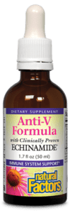 NATURAL FACTORS' ANTI-V FORMULA- Echinamide