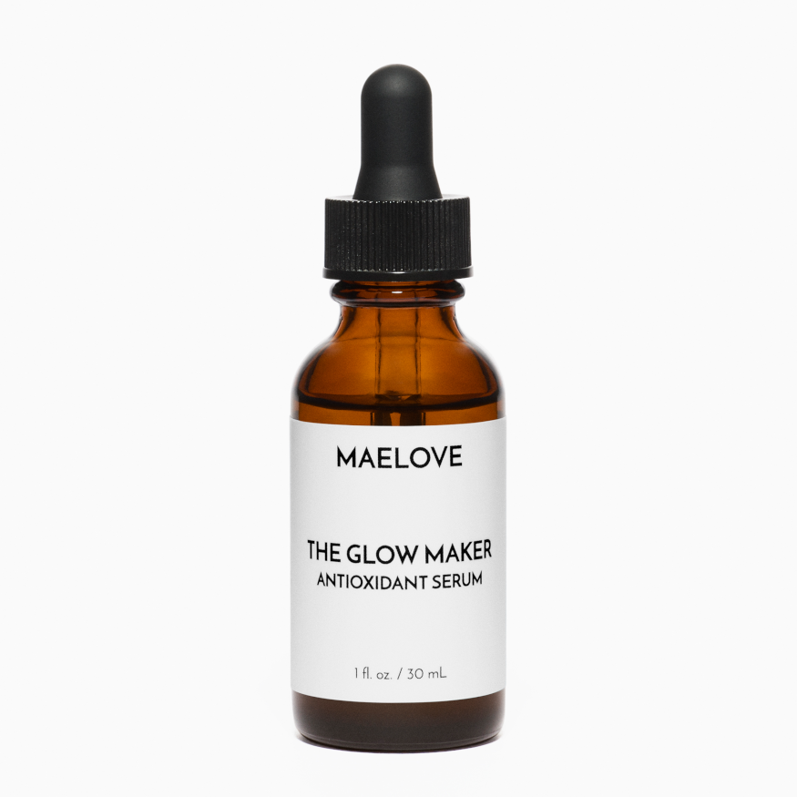 MAELOVE'S GLOW SERUM skincare for cold weather