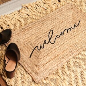 Accompany Jute Welcome Mat