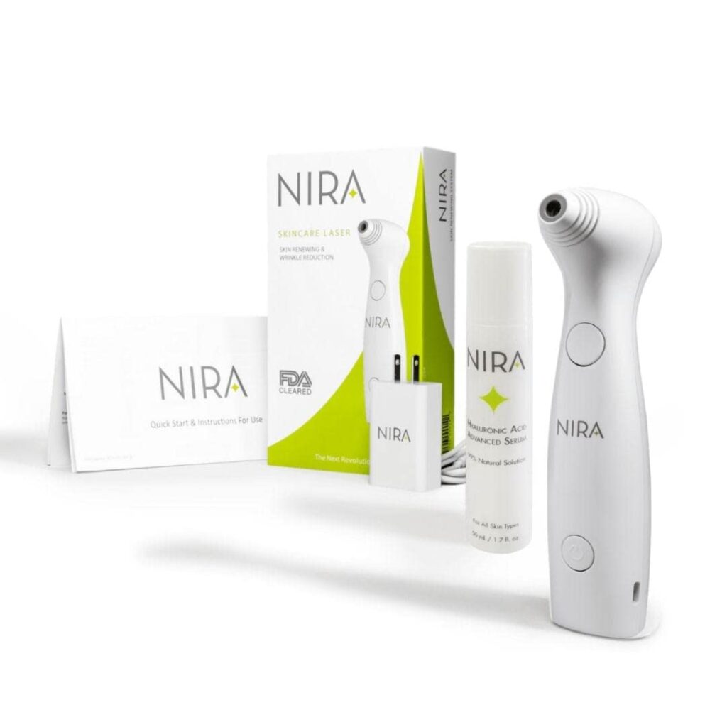 Elaine Sir shares the best beauty devices in 2024 - in photo: the NIRA SKINCARE LASER